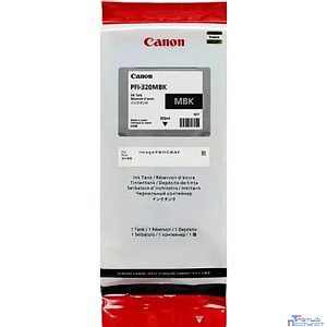 Canon PFI-320MBK  Картридж  для Canon TM-200/TM-205/TM-300/TM-305, матовый чёрный, 300 мл
