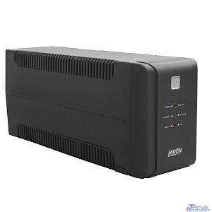 ИБП HIDEN EXPERT ULS800E 800ВА/480Вт {Линейно-интерактивный,2xSchuko LED, USB,  встроенный АКБ 1x12B/9Ач} {УТ-00002466}