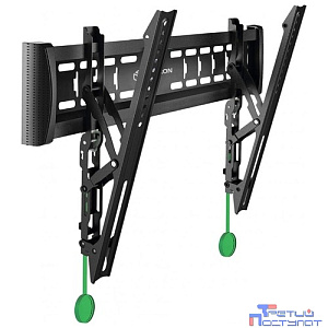 ONKRON TM6 чёрный {43"-85" Максимальная нагрузка: 36,4 кг  VESA: 75x75, 100x100, 100x200, 200x100, 200x200, 200x300, 200x400, 300x100, 300x200, 300x300, 300x400,  400x200}