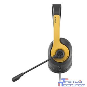 A4Tech Fstyler FH100U желтый/черный 2м накладные USB (FH100U (BUMBLEBEE))