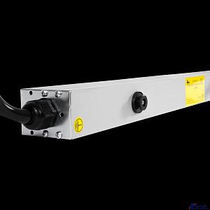 REM Верт блок розеток Rem-3x32, 3 фазы 32A, 6 авт, инд, 24 S, 1820 мм, IEC 309, шнур 3 м R-3x32-24S-A-I-1820-3-3P(N)