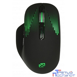 Мышь Oklick 636LWC черный оптическая (1600dpi) беспроводная USB/USB-C для ноутбука (6but) [1158065]