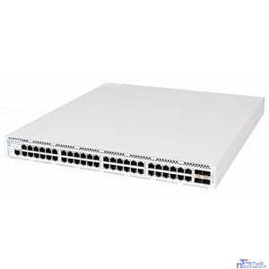 ELTEX MES2300-48P Ethernet-коммутатор 48 портов 10/100/1000BASE-T (RJ-45) PoE/PoE+, 4 порта 10GBASE-R (SFP+)/1000BASE-X (SFP), L3, 2 слота для модулей питания