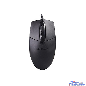 Мышь проводная A4Tech OP-720S black (USB, оптическая, silent, 1200dpi, 2but) (OP-720S)