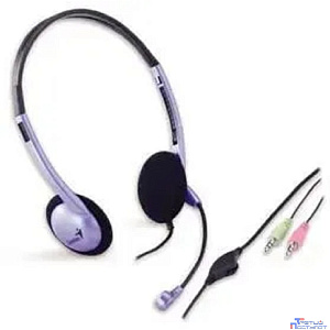 GENIUS HS-02B 535164 {Наушники с микрофоном, регулятор громкости}