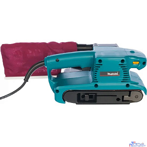 Makita 9911 Ленточная шлифовальная машина [9911] {650 Вт, 270 м/мин, ширина ленты 76 мм, 2.6 кг}