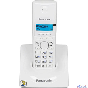 Panasonic KX-TG1711RUW (белый) {АОН, Caller ID,12 мелодий звонка,подсветка дисплея,поиск трубки}
