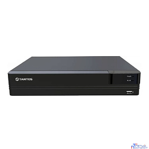 Видеорегистратор Tantos TSr-NV08155P сетевой 8 канальный  для IP камер со встроенным 8 портовым PoE коммутатором