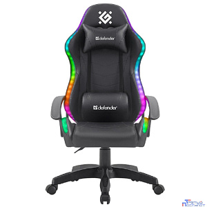 Игровое кресло Factor X RGB,Черный,класс 2,PU DEFENDER