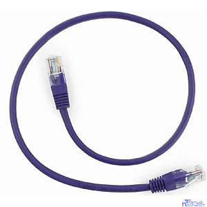 Cablexpert PP12-0.25M/V Патч-корд UTP  кат.5e, 0.25м, литой, многожильный (фиолетовый)