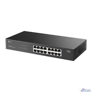 TP-Link LS1016G Коммутатор с 16 гигабитными портами для размещения на столе или в стойке