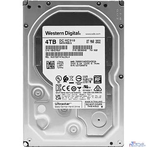 4Tb WD Ultrastar DC HC310 {SATA 6Gb/s, 7200 rpm, 256mb buffer, 3.5"} [0b36040/HUS726T4TALE6L4]