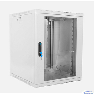 ЦМО Шкаф телекоммуникационный настенный сварной 12U (600 x 500) съёмные стенки, дверь стекло, ШРН-12.500