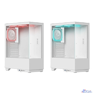 Defender Корпус компьютерный HyperHub белый,ATX,3fans,switch&M/BSync