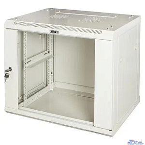 Lanmaster TWT-CBWPG-9U-6X4-GY Шкаф настенный серии Pro, 9U 600x450, стеклянная дверь