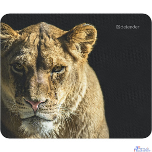 Defender Коврик для компьютерной мыши Wild Animals, 220x180x2 мм, 8 видов [50803]