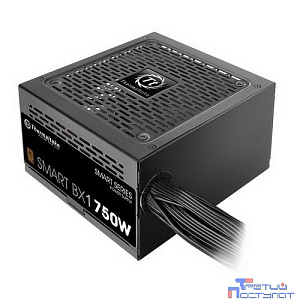 Блок питания Thermaltake ATX 750W Smart BX1 80+ bronze (24+4+4pin) APFC 120mm fan 8xSATA RTL