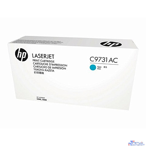 HP Картридж C9731AC лазерный голубой (12000стр.) для HP 5500/5550/5550dn/5550dtn/5550hdn/5550n  (белая коробка)
