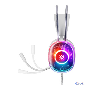 Defender Cyborg белый, 7.1, RGB, провод 2 м