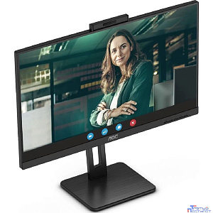 LCD AOC 27" Q27P3QW {IPS 2560x1440 75Hz 4ms 178/178 350cd 1000:1 8bit 2xHDMI1.4 DisplayPort1.2 2xUSB3.0 3xUSB3.2 2x5W WebCam Pivot}