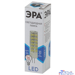 ЭРА Б0027860 Светодиодная лампа LED smd JC-7w-220V-cer-840-G4