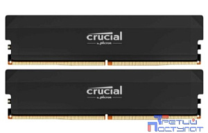 Модуль памяти Crucial 32GB DDR5 UDIMM 6000MHz CP2K16G60C36U5B kit 2*16gb, 1.35V