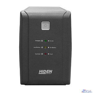 ИБП HIDEN EXPERT ULS800E 800ВА/480Вт {Линейно-интерактивный,2xSchuko LED, USB,  встроенный АКБ 1x12B/9Ач} {УТ-00002466}