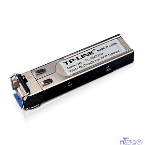 TP-Link SM321B WDM SFP-трансивер, 1000Base-BX (Simplex LC), Tx: 1310нм, Rx: 1550нм, одномод, до 20км