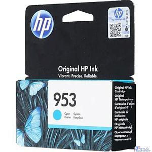 HP F6U12AE Картридж струйный №953, Cyan {OJP 8710/8715/8720/8730/8210/8725 (630стр.)}