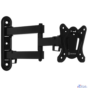 ONKRON NP15 кронштейн для телевизора 10"-32" наклонно-поворотный, чёрный