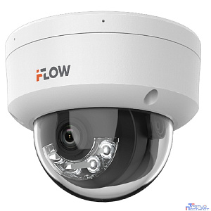 iFLOW F-IC-2442C2MS(4mm) Value 4Мп уличная купольная IP-камера с гибридной Smart подсветкой до 30м  и технологией SharpSense