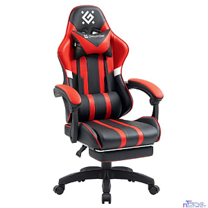 Игровое кресло Colran Чер/Красн,класс 4,PU,подножка DEFENDER (64025)