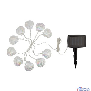 Rexant 602-267 Каскад Lamper Хранитель жемчужины LED 4 м с выносной солнечной панелью 2 м и аккумулятором, холодное белое свечение