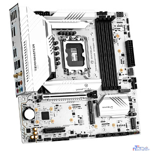 MAXSUN MS-Terminator Z790M D5 ICE (Socket 1700, mATX, 4*DDR5, DP/HDMI, 4*SATA3, 5*M.2, 1xPCIEx16/1xPCIEx4, 4*USB 2.0, 4*USB 3.2 Gen1 , 1*Type-C, LAN 1*2.5G, 1*S/PDIF,  Bluetooth,  Wi-Fi 802.11ax, RTL)