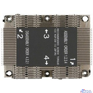 Supermicro SNK-P0068PS - 2U Passive CPU Heat Sink for LGA 3647, 108x78x64