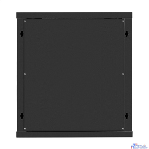 Exegate EX298609RUS Шкаф телекоммуникационный 19" настенный 12U ExeGate EC-WM-12U.450.G.BLACK (19”, 12U, 600x450x635mm (ШхГхВ), передняя дверь закаленное стекло, съемные боковые панели, пыле- и влагоз