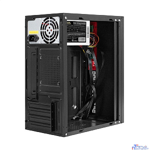 Exegate EX298162RUS Корпус Minitower ExeGate BAA-403-AAA450 (mATX, БП AAA450 с вент. 8см, 2*USB, HD Audio, черный)