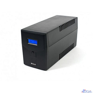 ИБП Бастион SKAT-UPS 2000-IN-2X9 {Line-interactive, 2000ВА/1200Вт, на пол, LCD-дисп, 2x EURO + 2х C13, USB/RJ-45, АКБ 2х 9Ач, МПТ} (461)