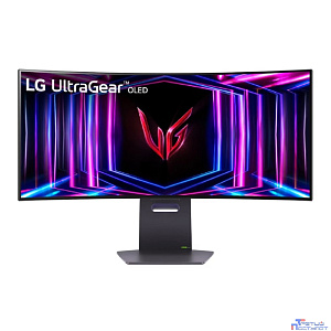 LCD LG 34" 34GS95QE-B UltraWide черный {OLED Curved 3440x1440 240Hz 2xHDMI DisplayPort} [34gs95qe-b.aruz]