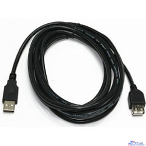 Bion Кабель удлинительный USB 2.0 AM/AF, 1.8 м, черный [BXP-CCP-USB2-AMAF-018]