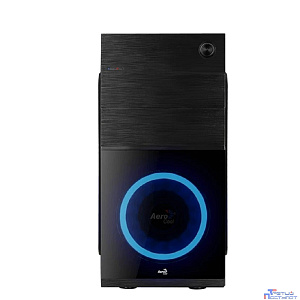 Корпус MiniTower AeroCool CS-105 blue RGB fan (mATX, 1xUSB3.0, 1xUSB2.0 без БП) (4718009152540)