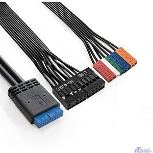 Exegate EX299188RUS Корпус Minitower ExeGate BAA-107U-UNS450 (mATX, БП UNS450 с вент. 12см, 1*USB+2*USB3.0, аудио, черный)