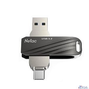 Netac USB Drive 128GB US11 NT03US11C-128G-32BK USB3.0 черный/серебристый