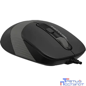 Мышь компьютерная A4Tech Fstyler FM10ST серый 1600dpi silent USB/4but