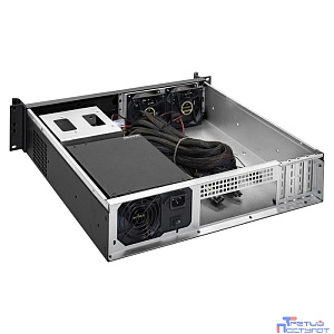 Exegate EX293318RUS Серверный корпус ExeGate Pro 2U350-03 <RM 19", высота 2U, глубина 350, БП 1100ADS, USB>