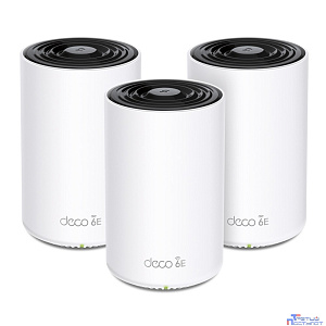 TP-Link Deco XE75 Pro(3-pack) AXE5400 Трехдиапазонная домашняя Mesh-система Wi-Fi 6E