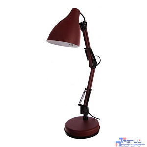 Camelion KD-331  C04 красный (Светильник настольный, 230V, 40W, E27)