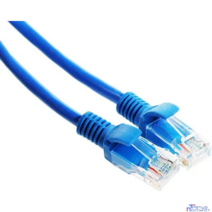 Патч-корд UTP Cablexpert PP12-10M/B кат.5e, 10м, литой, многожильный (синий)