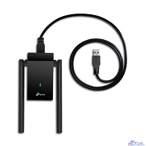 TP-Link Archer TX20U Plus Двухдиапазонный USB-адаптер высокого усиления с поддержкой Wi-Fi AX1800 и двумя антеннами