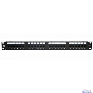 5bites Патч-панель PPU65-21 UTP / 6CAT / 24P / KRONE / 110 / DUAL IDC / 1U / 19"